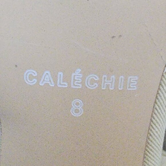 CALECHIE Women's Desert Moto Boots - Tan Faux Suede - Size 8 - Picture 8 of 12